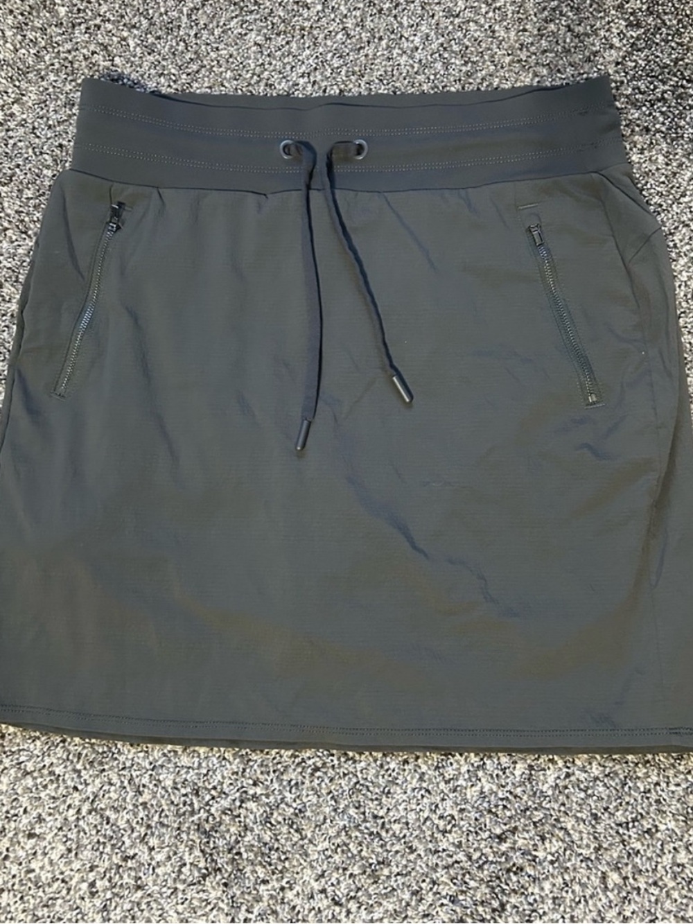 Athleta Women’s Stretch Skort in Dark Gray - Classic A-Line